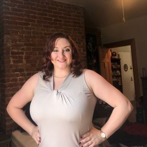 Awesome cream work blouse